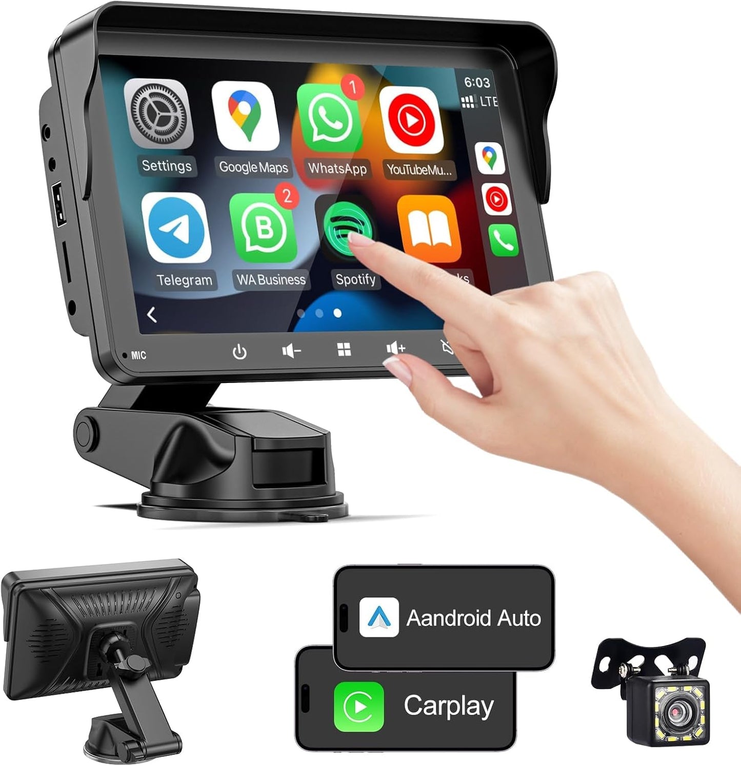 2024 Newest Portable Wireless Carplay