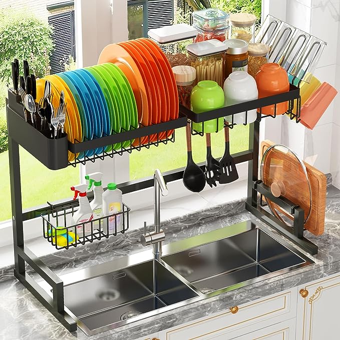 Over The Sink Dish Drying Rack